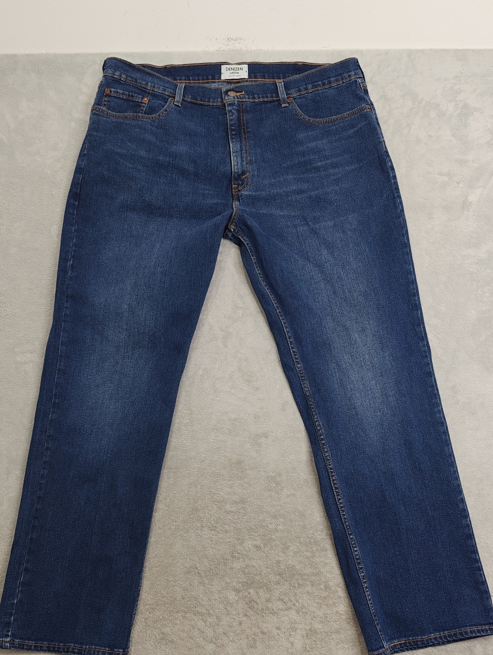 Denizen from Levi's Men's Dark Blue Straight Jeans
